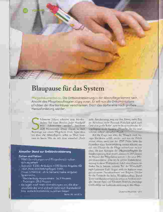 Vorschauseite 1: Blaupause für das System