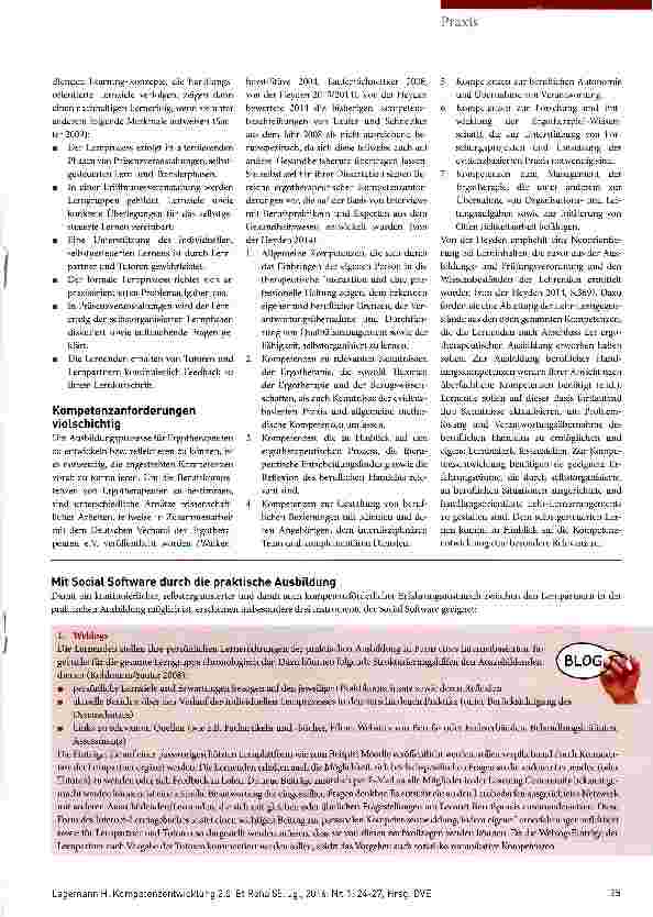 Vorschauseite 2: Kompetenzentwicklung 2.0