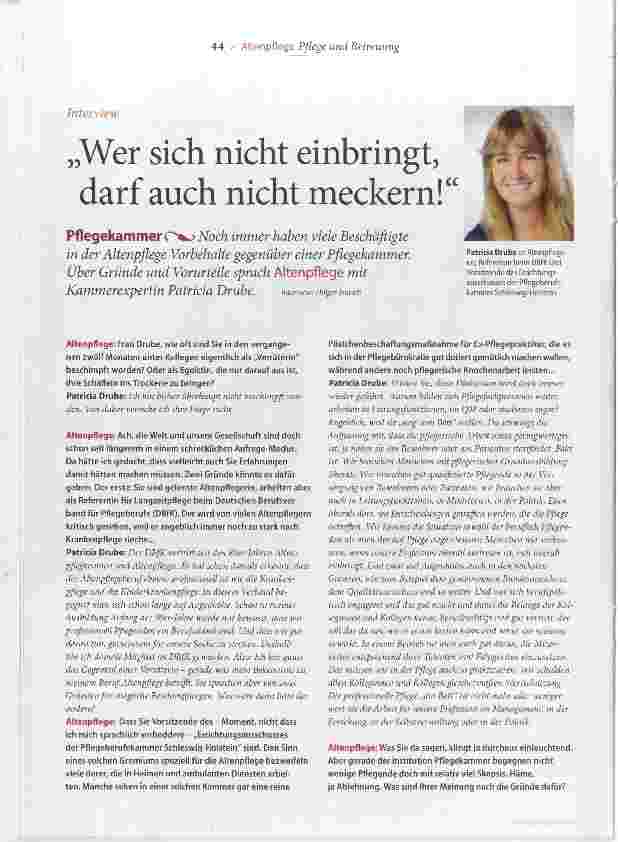 Vorschauseite 1: Wer sich nicht einbringt, darf auch nicht meckern!