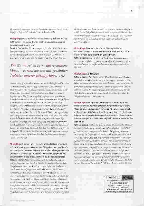Vorschauseite 4: Wer sich nicht einbringt, darf auch nicht meckern!