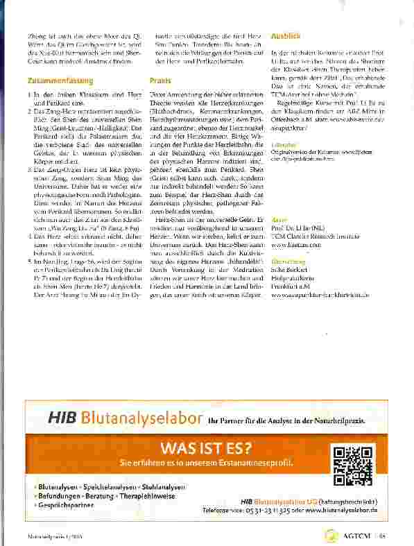 Vorschauseite 2: Schwierige Fragen der TC