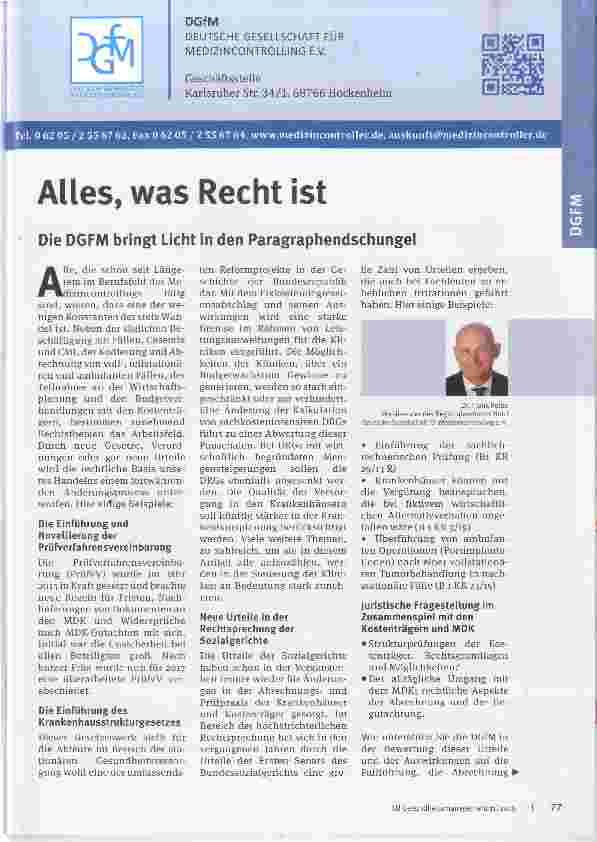Vorschauseite 1: Alles, was Recht ist