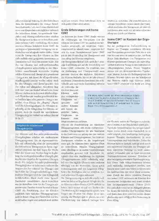 Vorschauseite 3: Motorische Beeinträchtigungen der oberen Extremität evidenzbasiert behandeln