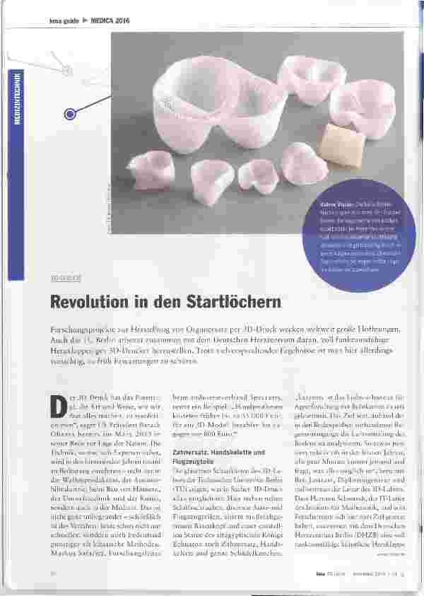 Vorschauseite 1: Revolution in den Startlöchern