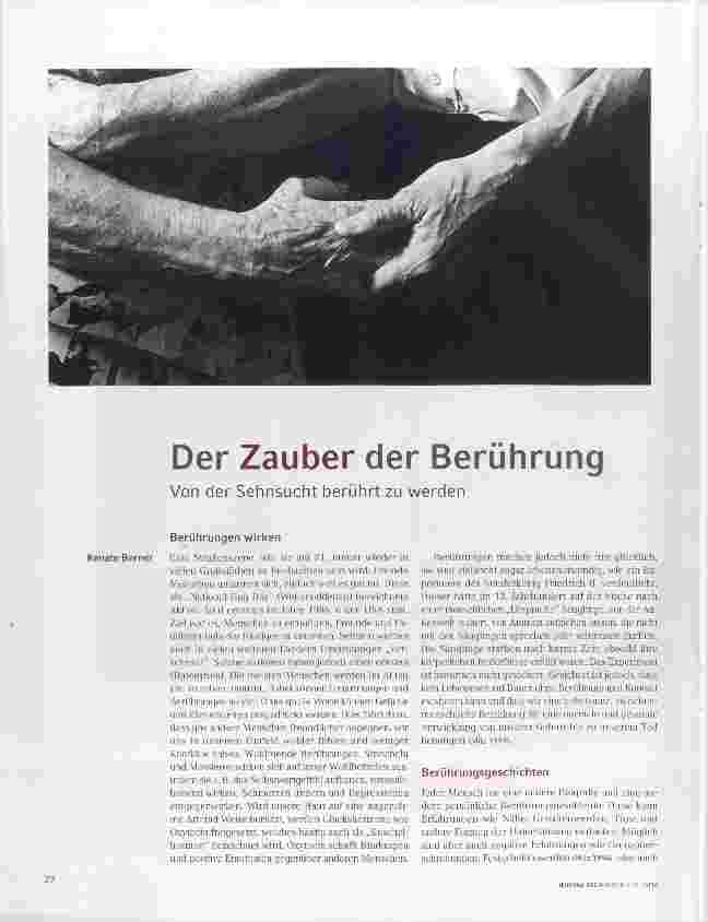 Vorschauseite 1: Der Zauber der Berührung