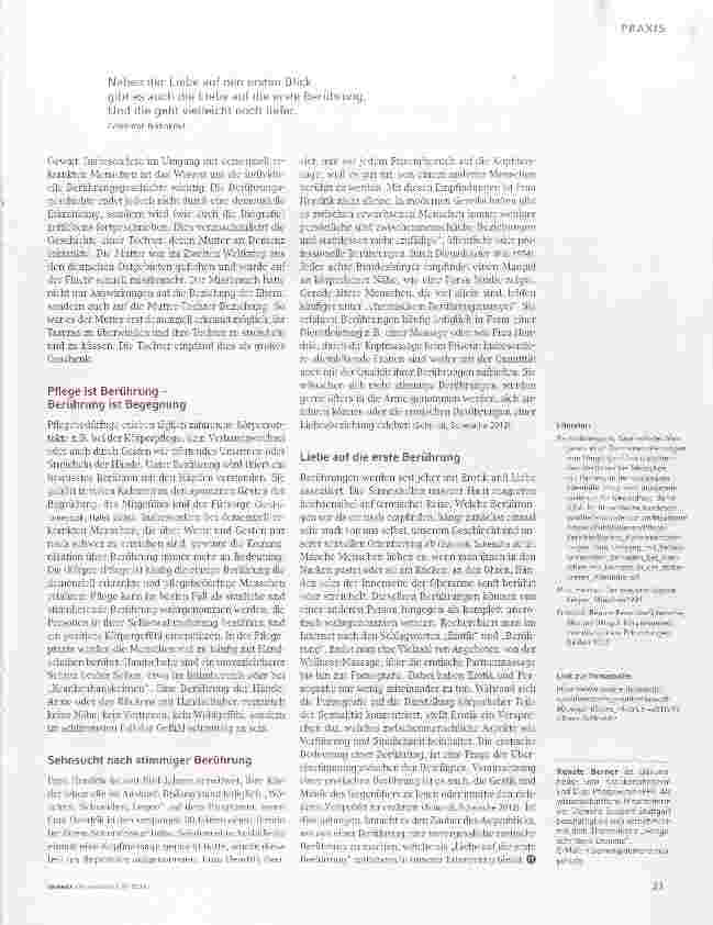 Vorschauseite 2: Der Zauber der Berührung