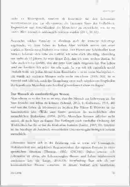 Vorschauseite 4: GOTT ALS SINNGARANT? GEGEN DEN MISSBRAUCH DES GOTTESVERWEISES BEI DER BEWÄLTIGUNG VON SINNKRISEN IM HOHEN ALTER
