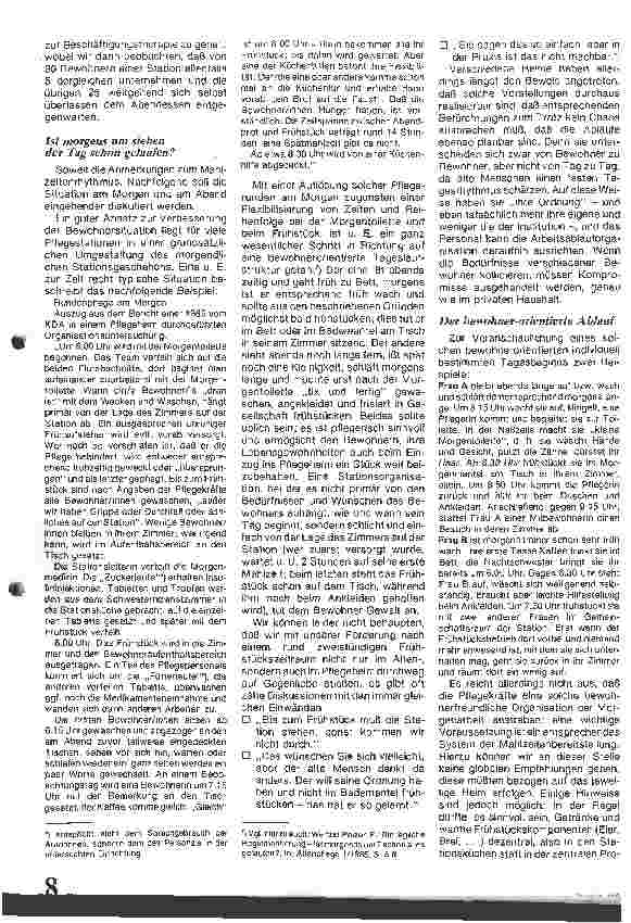 Vorschauseite 3: Bausteine zur Dienstplangestaltung Aspekte der Personaleinsatzplanung im Pflegebereich