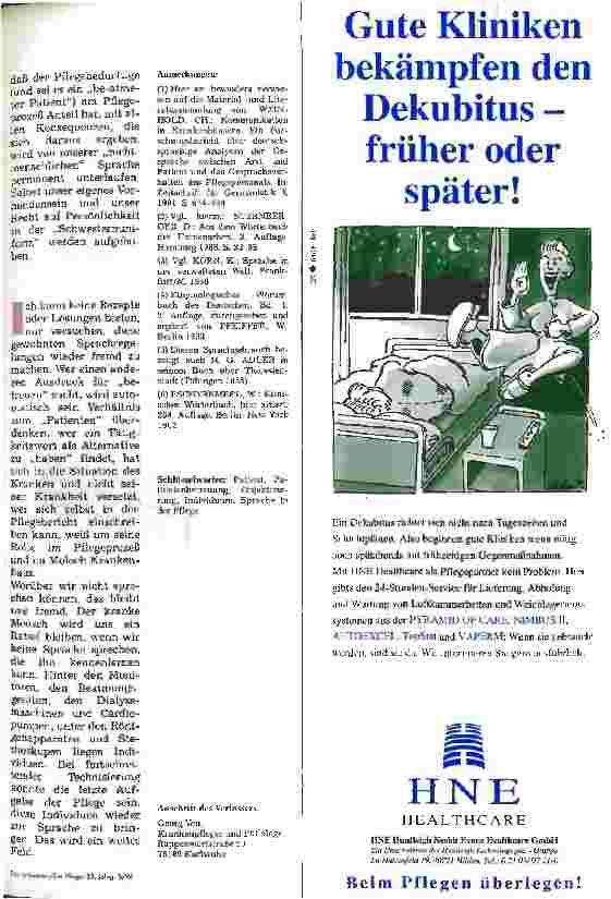 Vorschauseite 4: Sprache und Pflege in der Intensivpflege