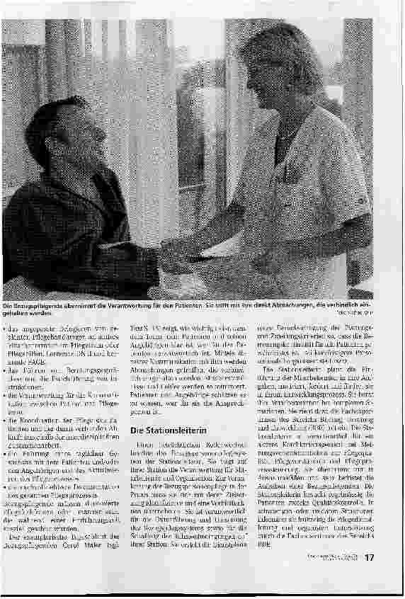 Vorschauseite 2: Bezugspersonenpflege - Klar geplant und klar gesteuert