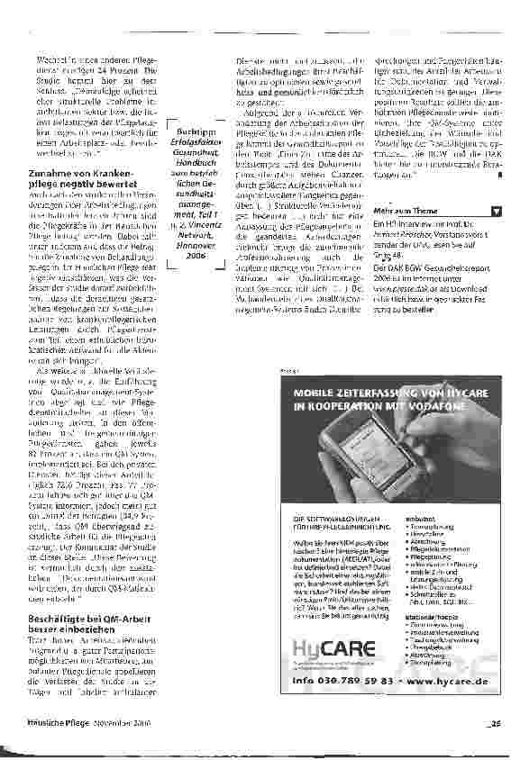 Vorschauseite 4: Hohe Belastungen - und trotzdem zufrieden
