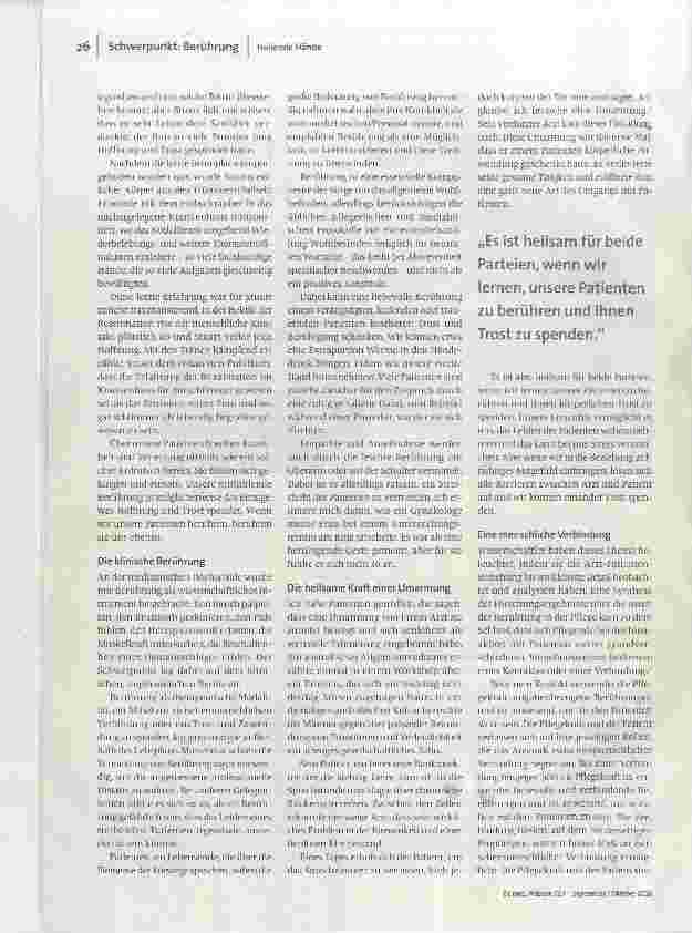 Vorschauseite 2: Heilende Hände