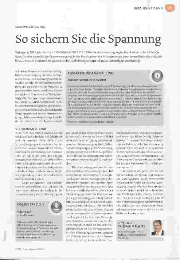 Vorschauseite 1: So sichern Sie die Spannung