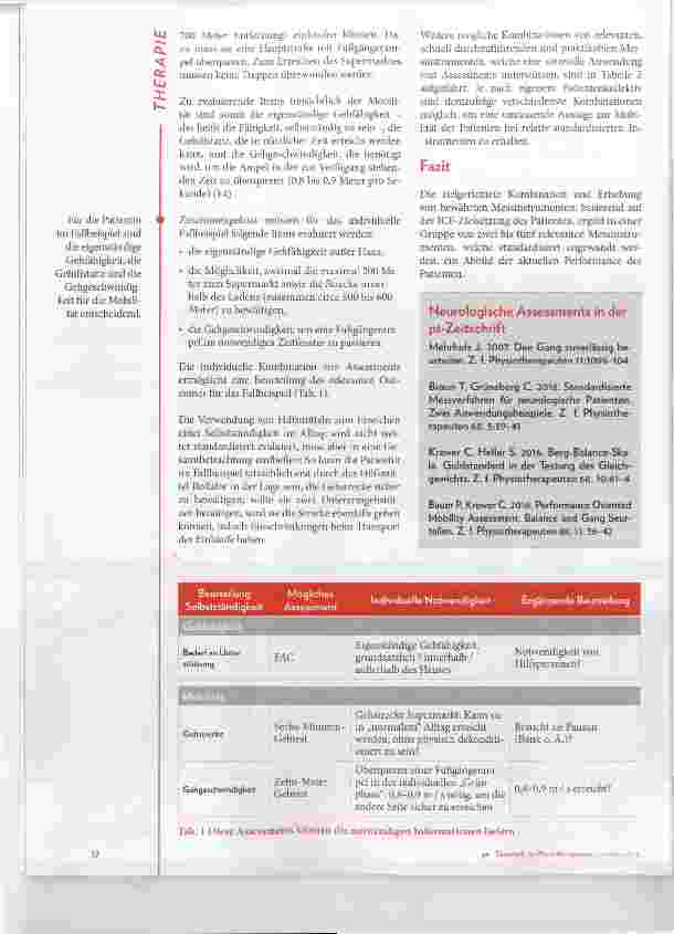 Vorschauseite 3: Mobilität in der Neurorehabilitation
