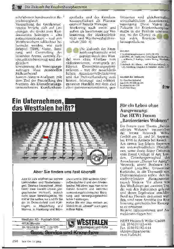 Vorschauseite 6: Die Zukunft der Krankenhauspharmazie