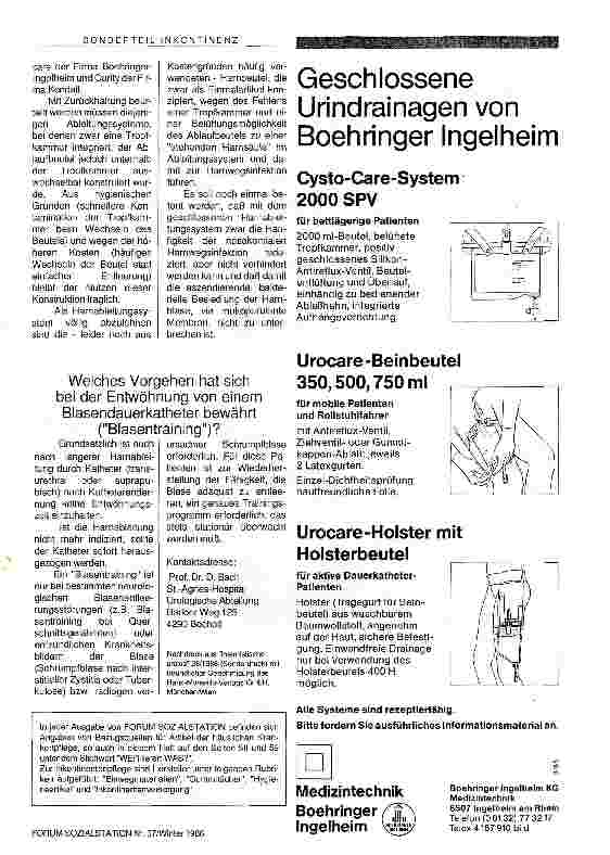 Vorschauseite 3: Fragen und Antworten zum Dauerkatheter