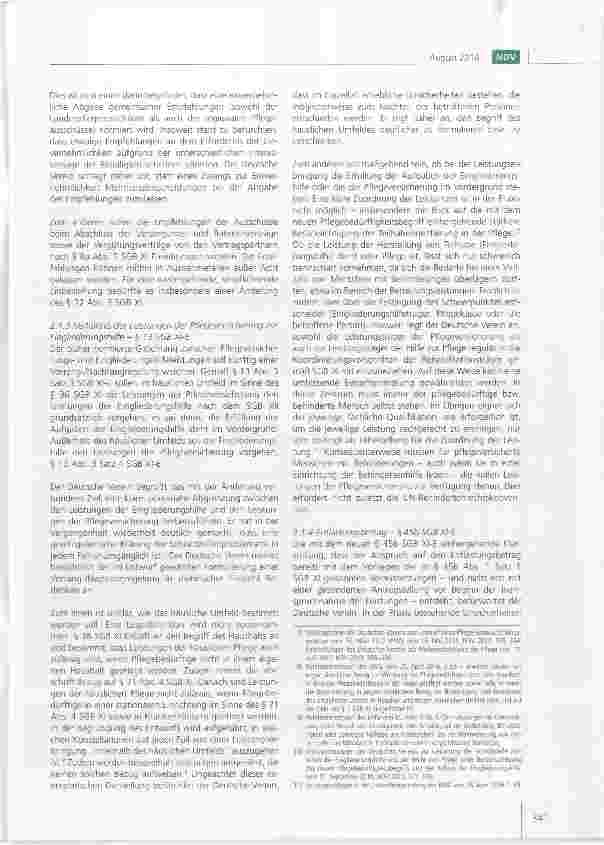 Vorschauseite 3: Stellungnahme des Deutschen Vereins zum Referentenentwurf eines Dritten Gesetzes zur Stärkung der pflegerischen Versorgung und zur Änderung weiterer Vorschriften (Drittes Pflegest…