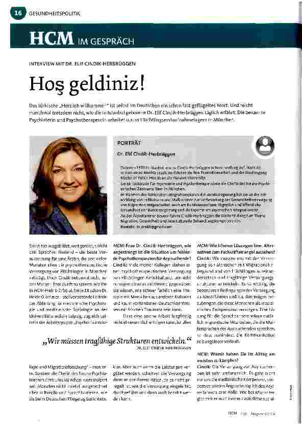 Vorschauseite 1: Hog geldiniz!