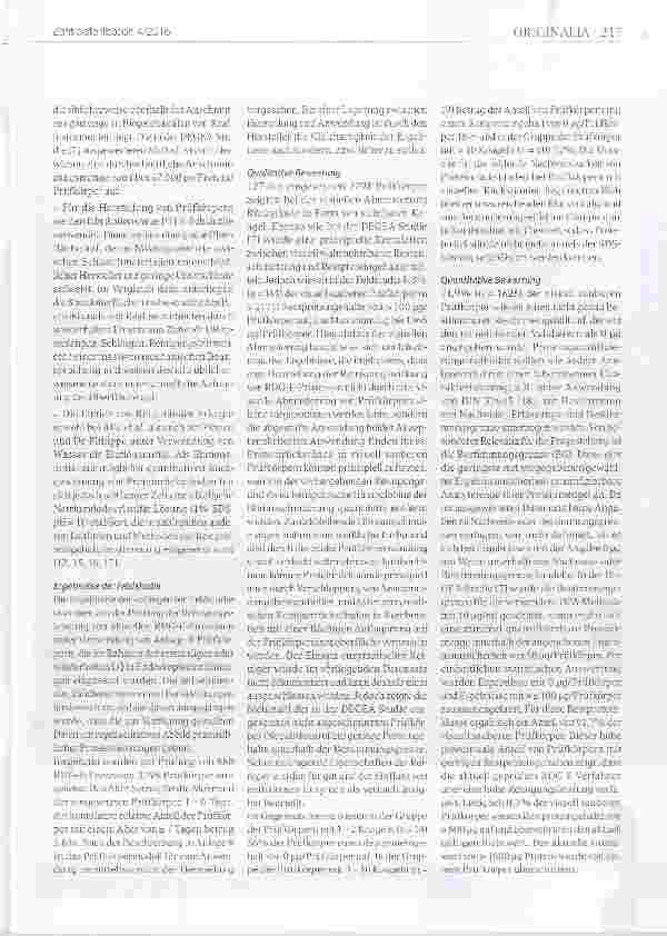 Vorschauseite 5: Prüfung der Reinigungsleistung bei der Leistungsqualifikation von RDG-E-Prozessen mittels Anlage-8-Prüfkörpern