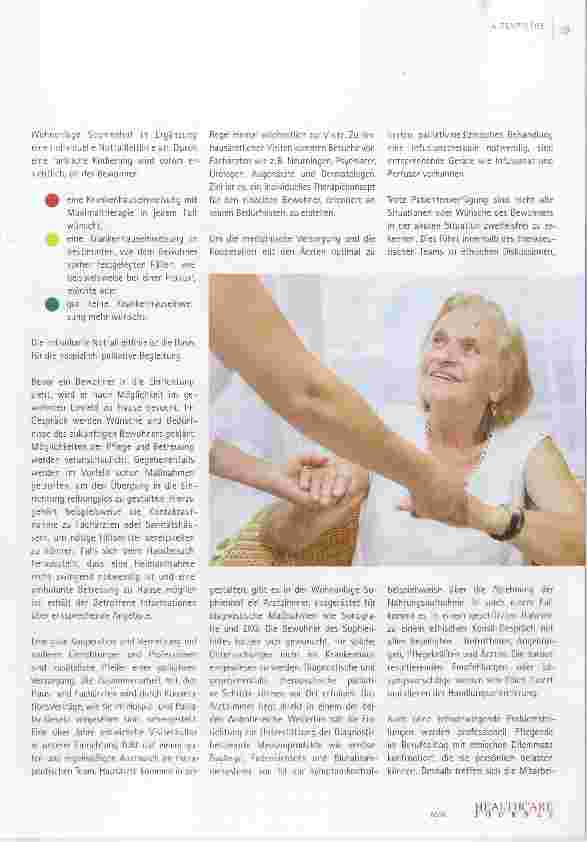 Vorschauseite 2: Altenpflege: Selbstbestimmt leben bis zuletzt