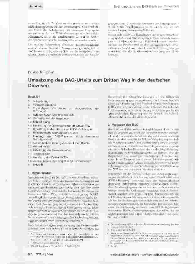 Vorschauseite 6: Die neue Entgeltordnung zum TVöD für Sparkassen im Überblick