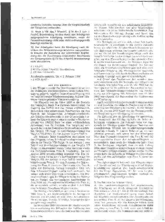 Vorschauseite 2: Zum Arbeitsrecht