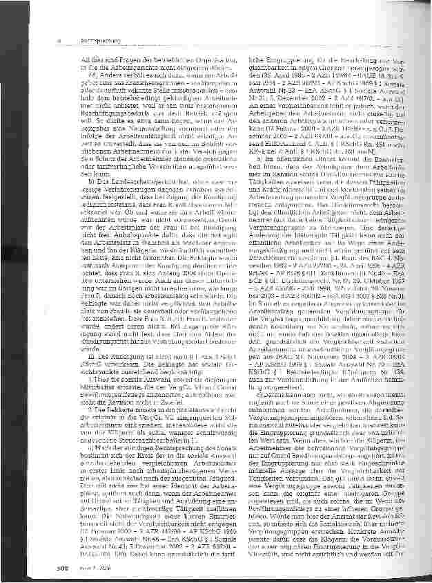 Vorschauseite 4: Zum Arbeitsrecht