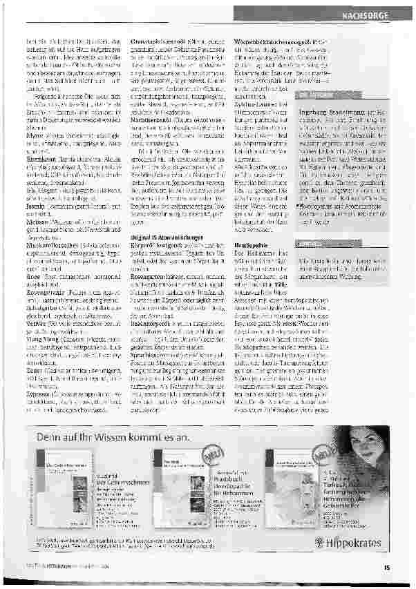 Vorschauseite 3: Naturheilkunde in der Nachsorge-Teil 1