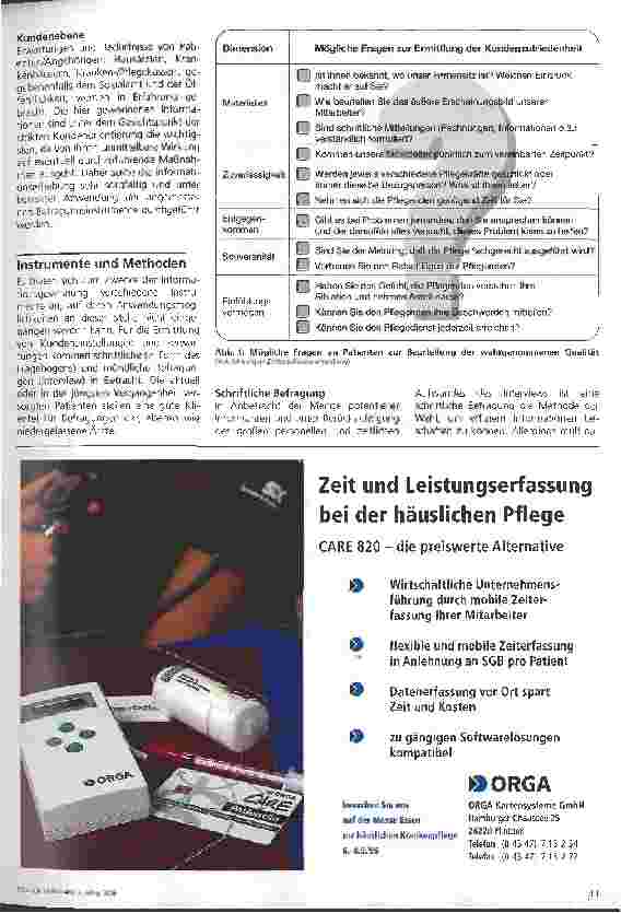 Vorschauseite 3: Dienstleistungsmarketing ambulanter Pflegedienste