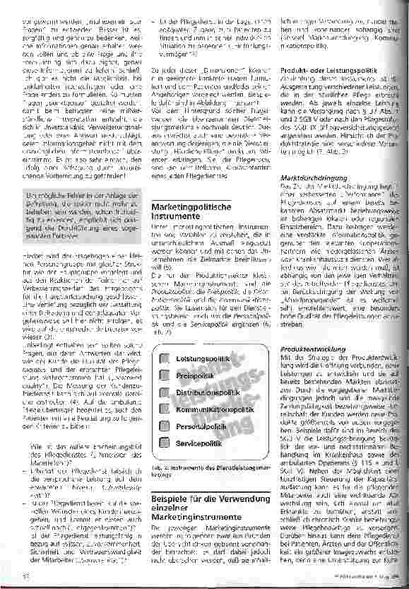 Vorschauseite 4: Dienstleistungsmarketing ambulanter Pflegedienste