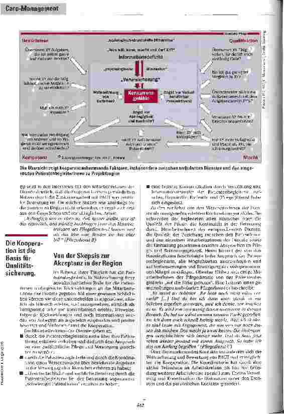 Vorschauseite 5: Die Menschen wissen, es ist jemand für sie da Careund Case-Management durch das Modell PAGT in Hamburg