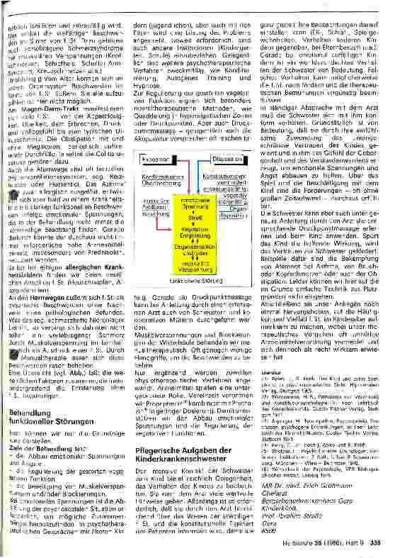 Vorschauseite 2: Funktionelle Erkrankungen im Kindesalter