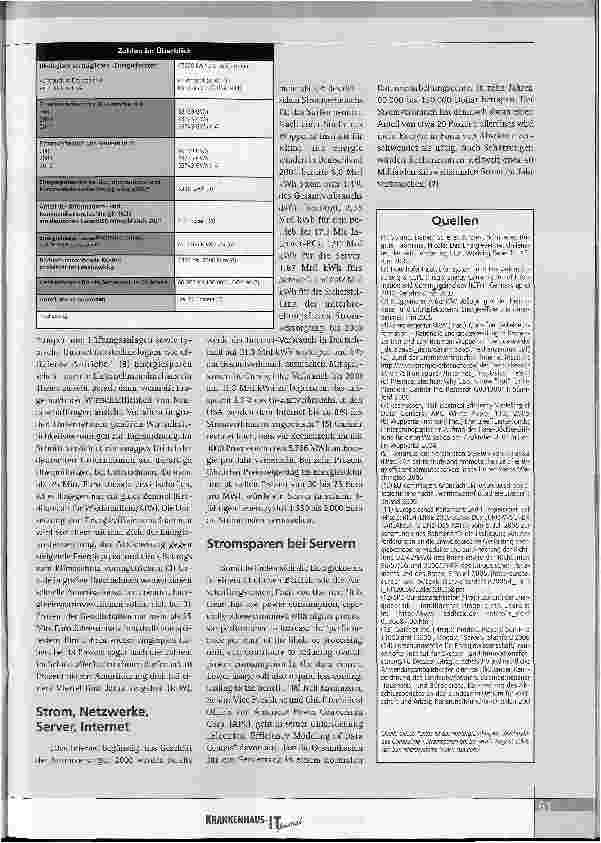 Vorschauseite 2: Kühlung von RechenzentrenOHNE ENERGIE KEINE INFORMATION -KLUGE ENERGIEVERWENDUNG IN IT-RÄUMEN