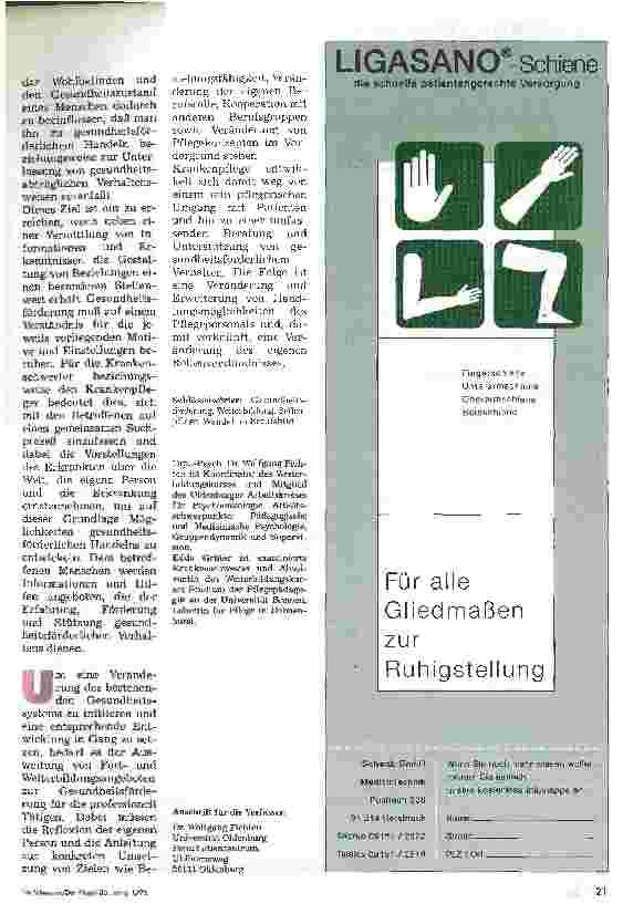 Vorschauseite 4: Krankenpflege und Gesundheitsförderung