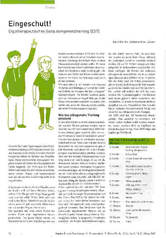 Vorschauseite 1: Eingeschult!