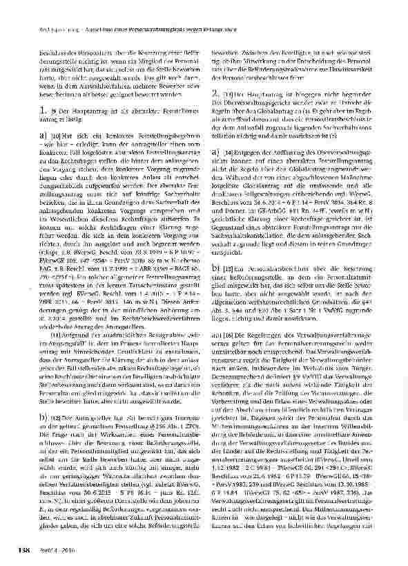 Vorschauseite 2: Ausschluss eines Personalrats-mitglieds wegen Befangenheit