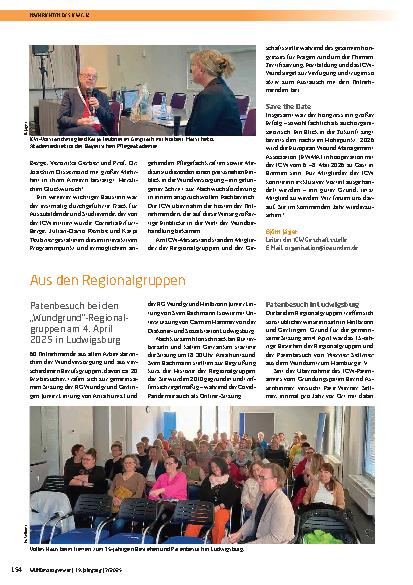 Vorschauseite 2: Rückblick auf den Deutschen Wundkongress 2025: Austausch, Innovation und Perspektiven