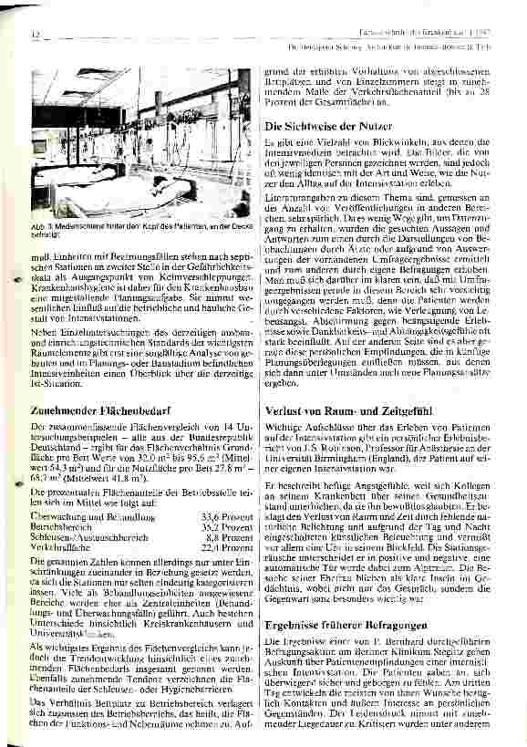 Vorschauseite 3: Architektur im Intensivbereich