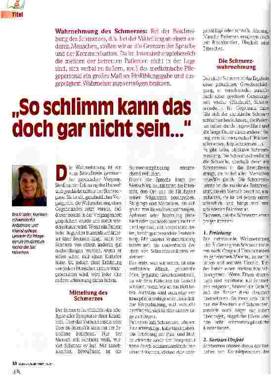 Vorschauseite 1: So schlimm kann das doch gar nicht sein...