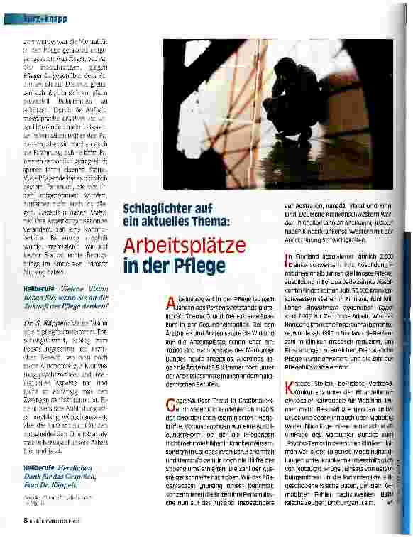 Vorschauseite 2: Von der Forschung in die Praxis Erfahrungen aus der Schweiz