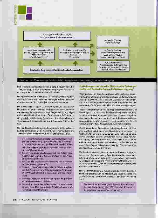 Vorschauseite 2: Onkologische Fortund Weiterbildung (3)