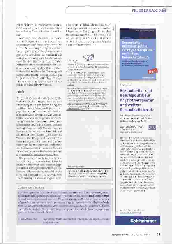 Vorschauseite 4: Therapeutische Risiken und pflegerische Konsequenzen