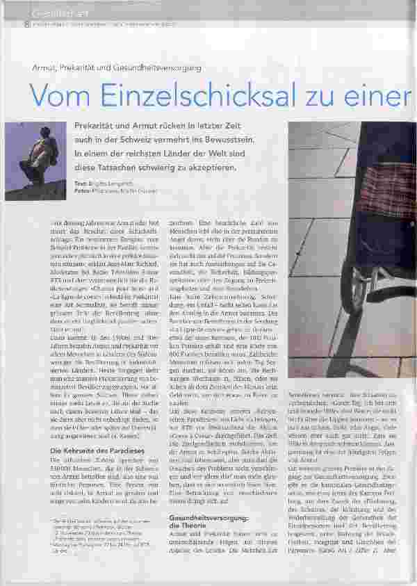Vorschauseite 1: Vom Einzelschicksal zu einer Art Normalität