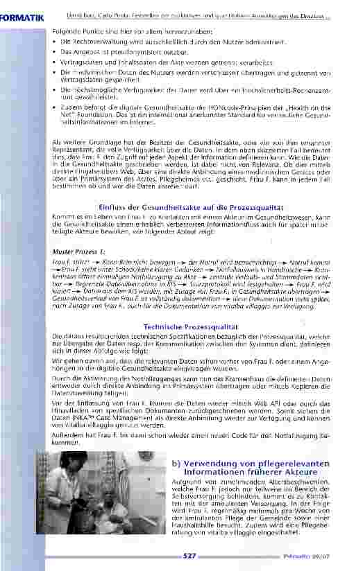 Vorschauseite 5: Feststellen der qualitativen und quantitativen Auswirkungen des Einsatzes einer persönlichen Gesundheitsakte