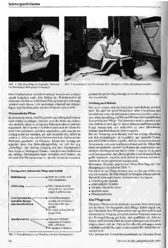 Vorschauseite 3: Rehabilitation hemiplegischer Patienten nach Bobath