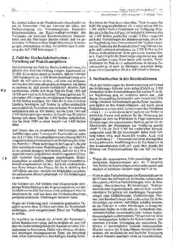 Vorschauseite 2: AIP - ante portas - 2. Halbjahr 1988