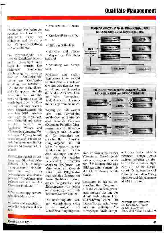 Vorschauseite 5: IMS - Integriertes Managementund Bildungssystem für Krankenhäuser, Reha-Kliniken und Seniorenheime