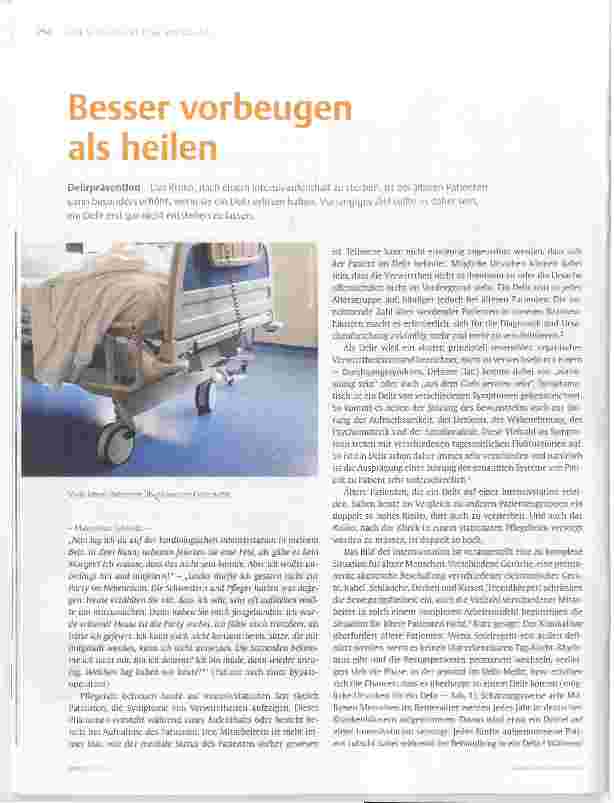 Vorschauseite 1: Besser Vorbeugen als heilen