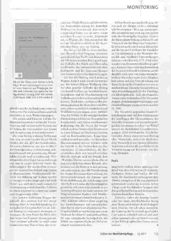 Vorschauseite 2: Armut und Ausgrenzung überwinden