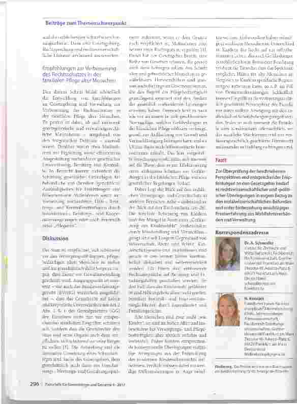 Vorschauseite 3: Gewalt gegen alte Menschen in häuslicher Pflege
